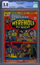 Marvel Spotlight #2 1972 Marvel Comics CGC 5.0 1st app Werewolf by Night picture