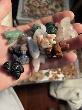 Assorted Stone Animal Carving 5pcs picture