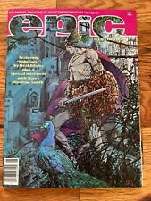 Epic Illustrated Magazine, August 1981, Vol. 1, No. 7, Marvel picture