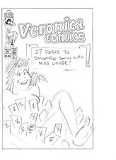 Original Comic Art Veronica Comics #28 Unused Prelim Cover Archie Comics picture