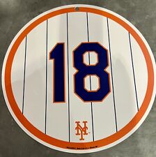 NY METS DARRYL STRAWBERRY RETIRED NUMBER SIGN #18 CITI FIELD 6/1/2024 BASEBALL picture