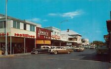 Kissimmee St Saint Cloud FL Florida Main Street Downtown 1960s Vtg Postcard N9 picture