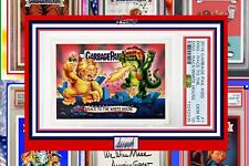Custom Donald Trump GPK Auto HOLOGRAPHIC 11X17 inch Poster Card 1/1 DNA Clinton picture