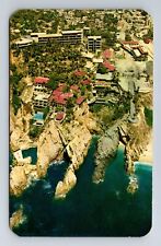 Acapulco-Mexico, Hotel el Mirador, Advertising, Pacific Ocean Vintage Postcard picture