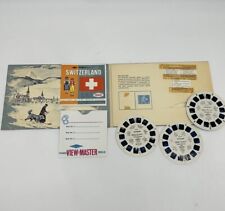 Sawyer’s View-Master Switzerland 3 Reels, Stamp & Booklet Missing Coin L@@K picture