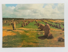 The Alignments of Menec Carnac France Postcard Panoramic picture