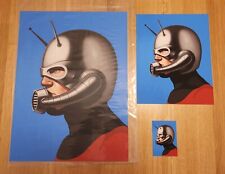 Mondo Mike Mitchell ANT MAN Portrait Set, Mint, RARE, Signed & Numbered picture