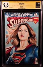SUPERGIRL #1 CGC SS 9.6 NM+ ORIGINAL ART SKETCH SUPERMAN KARA MELISSA BENOIST DC picture