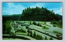 Smoky Mountain National Park, Newfound Gap, Vintage Souvenir Postcard picture