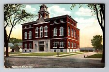 Rochester NH-New Hampshire, City Hall, Antique, Vintage Souvenir Postcard picture