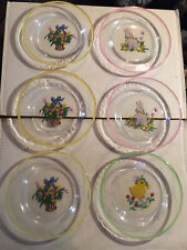 Set of 6 Easter Egg Flower Basket Plates - Cottontale Collection for Joanns picture