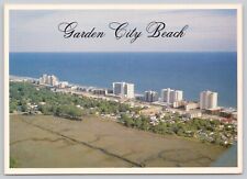 Aerial View of Garden City Beach SC South Carolina Continental Postcard picture