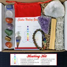 14 Pieces Healing Crystals and Stones Gift Set, Home Cleansing and Wellness Kit picture