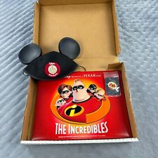 VINTAGE Pixar The Incredibles Lithographs Micky Mouse Ears Pins 2004 Artwork Y2K picture