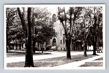 Belding MI-Michigan, RPPC, Central Methodist Church Vintage c1950 Postcard picture