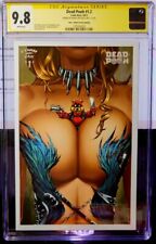 DEAD POOH #1.2 Eric Basaldua Ebas Nice cover 2013 signed by Marat CGC 9.8 picture