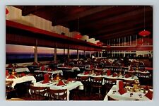 San Simeon CA-California, Jolly Rogue Restaurant, Dining Area, Vintage Postcard picture