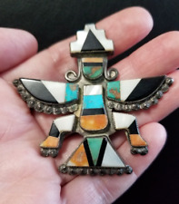 Vintage Zuni Knifewing Pin Brooch - Sterling Silver- Attr. to Vacit picture