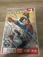 Amazing Spider-Man #1 -2014 - 1st Cameo Appearance Of Cindy Moon (Silk) NM- picture