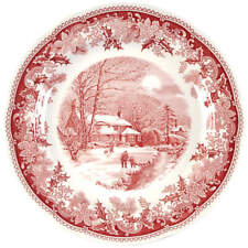 Spode Winter's Eve Red  Dinner Plate 6118780 picture