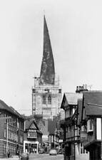 Chesterfield Church Its World-Famous Crooked Spire Now A Black-And- 1973 Photo picture