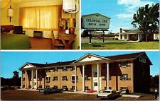 Colonial Inn Motor Lodge State St Rockford Illinois Ill I 90 1967 Pm Postcard picture