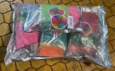 CraZeeColors Holi Color Powder Sealed Huge Lot Individual Packets Color Toss picture