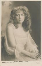 Mabel Love Real Photo Postcard rppc - British Dancer and Stage Actress picture