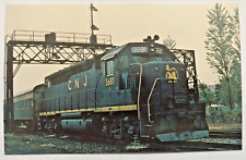 Central Railroad of New Jersey Unit 3681 Phillipsburg New Jersey Train Postcard picture