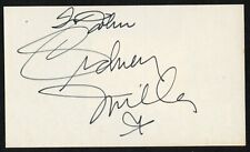Sidney Miller d2004 signed autograph Vintage 3x5 Hollywood: Actor and Songwriter picture