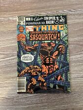 Marvel Two-in-One #83 Marvel 1981 The Thing confronts the Power of...Sasquatch  picture