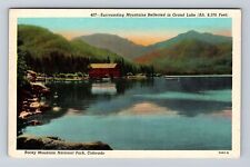 Rocky Mountain National Park, Surrounding Mountains Series #407 Vintage Postcard picture