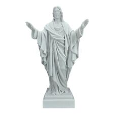 Lord Jesus Christ Greek Cast Marble Statue Sculpture 15.75 in picture