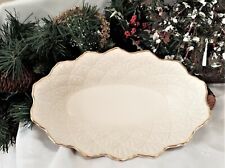 Lenox Raised Scalloped edged bowl  USA picture