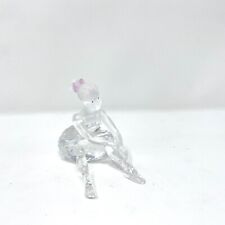 Swarovski Crystal 254960 Young Ballerina pink bow Pointe Shoes Sitting picture