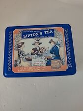 Vintage Lipton's Tea  Metal Advertising Tin Limited Edition BQ picture