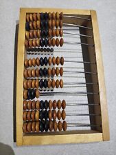VTG Wooden Abacus Soviet Size 13,5 x 22 cm. USSR 1960-1970,  picture