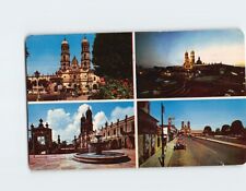 Postcard Four Views of Zapopan Jal. Mexico picture