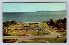 Penobscot Bay ME-Maine, Colonial Gables Motel And Cottages, Vintage Postcard picture