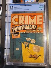 CRIME AND PUNISHMENT #7 CBCS 3.5 OCTOBER 1948 LEV GLEASON picture