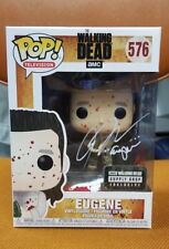 Funko Pop Walking Dead EUGENE 576 RARE SIGNED & QUOTED Bloody Supply Drop picture