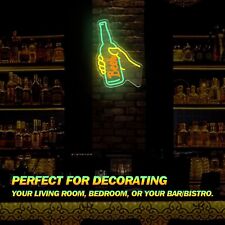 Bar Neon Sign LED Beer Light Up Sign USB Powered  Club Party Wall Decor Gift picture