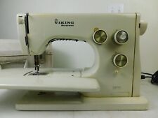 Vtg Rare 5210 Marble Husqvarna Viking Sewing Machine Foot Pedal & Case Works HOT picture