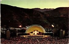 Hollywood Bowl Easter Sunrise Service Hollywood California Chrome Postcard picture