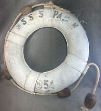 Vintage Nautical “MSSS PANON 1954” Life Preserver picture
