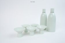 Made in Japan Brand「Noritake」 Drinking vessel set, 2 bottles of sake, 5 cups. picture