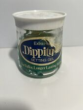 Vintage Dippity-do Gel Green Extra Holding Setting Gel Partially Full See Pics picture