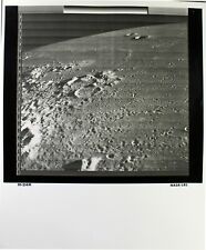 1967 MOON mammoth vintage NASA photograph Ocean Storms oblique Lunar Orbiter III picture