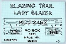 Minneapolis Minnesota MN Postcard Blazing Trail Lady Blazer Citizen's Band c1920 picture