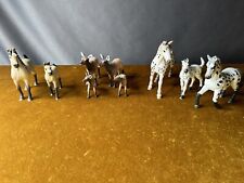 Vtg Lot of  9 Schleich, Animal Families 2 Horses Families And 1 Deer Family picture